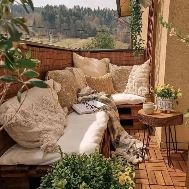Bohemian Balcony Nook