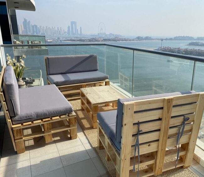Scenic Balcony Lounge Seating