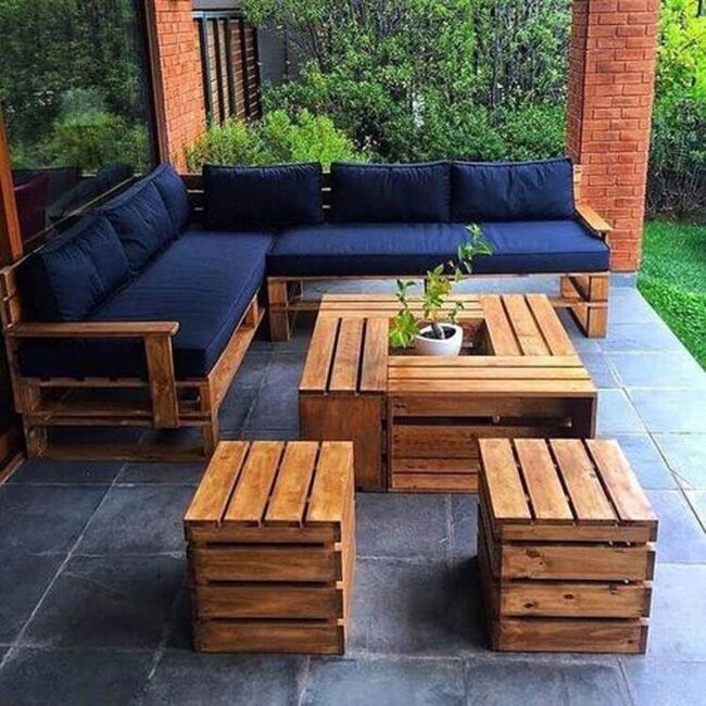 Sophisticated Patio Seating Arrangement