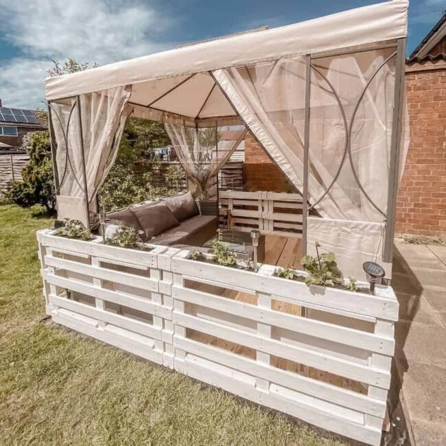 Refined Pallet Gazebo Retreat