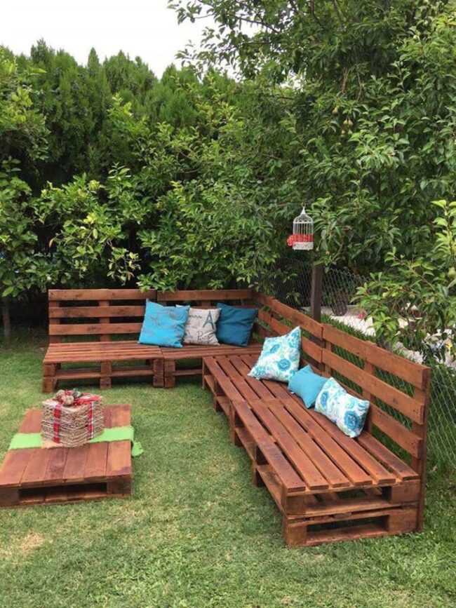 Rustic Garden Lounge Sanctuary