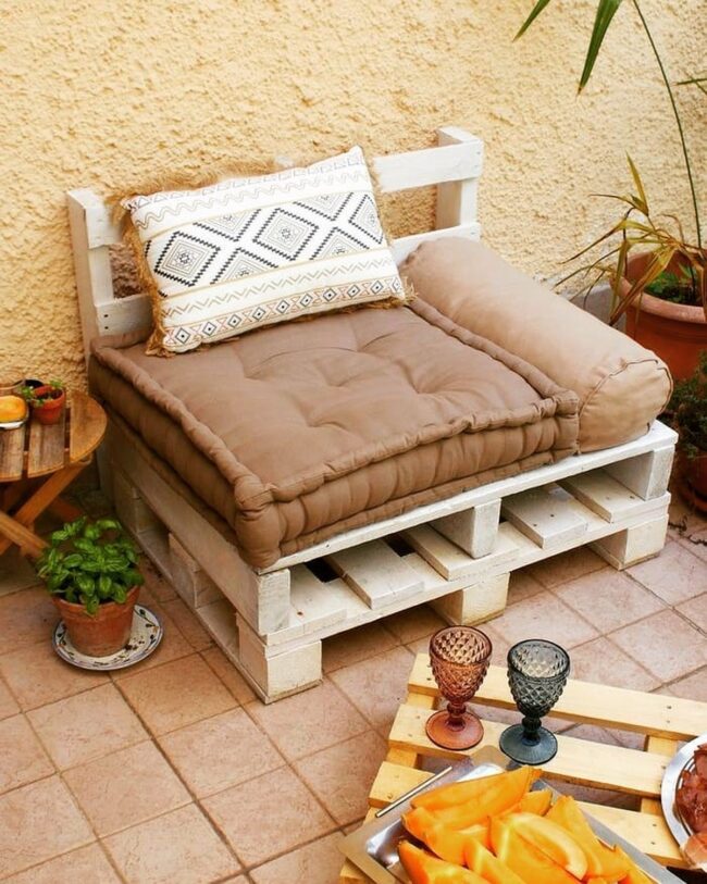 Cozy Balcony Loveseat for Small Spaces