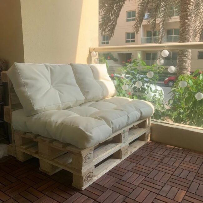 Sun-Kissed Balcony Seating Spot