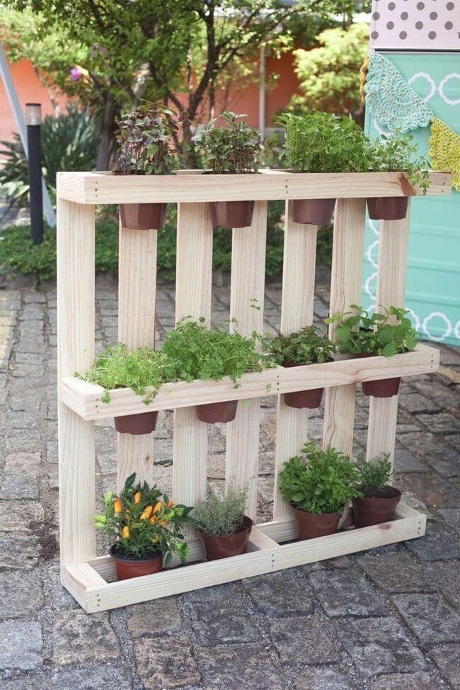 Herb Garden Display Stand